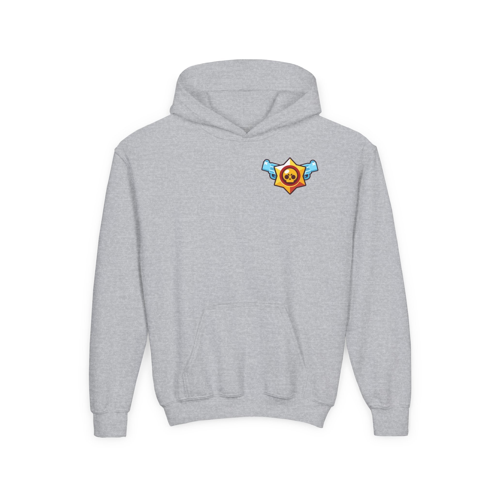 Spike Cactus Character Hoodie | Brawl Stars Chest Emblem Printify