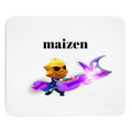 Maizen Gamer Mouse Pad — Cute Sun Character Gaming Desk Mat Printify