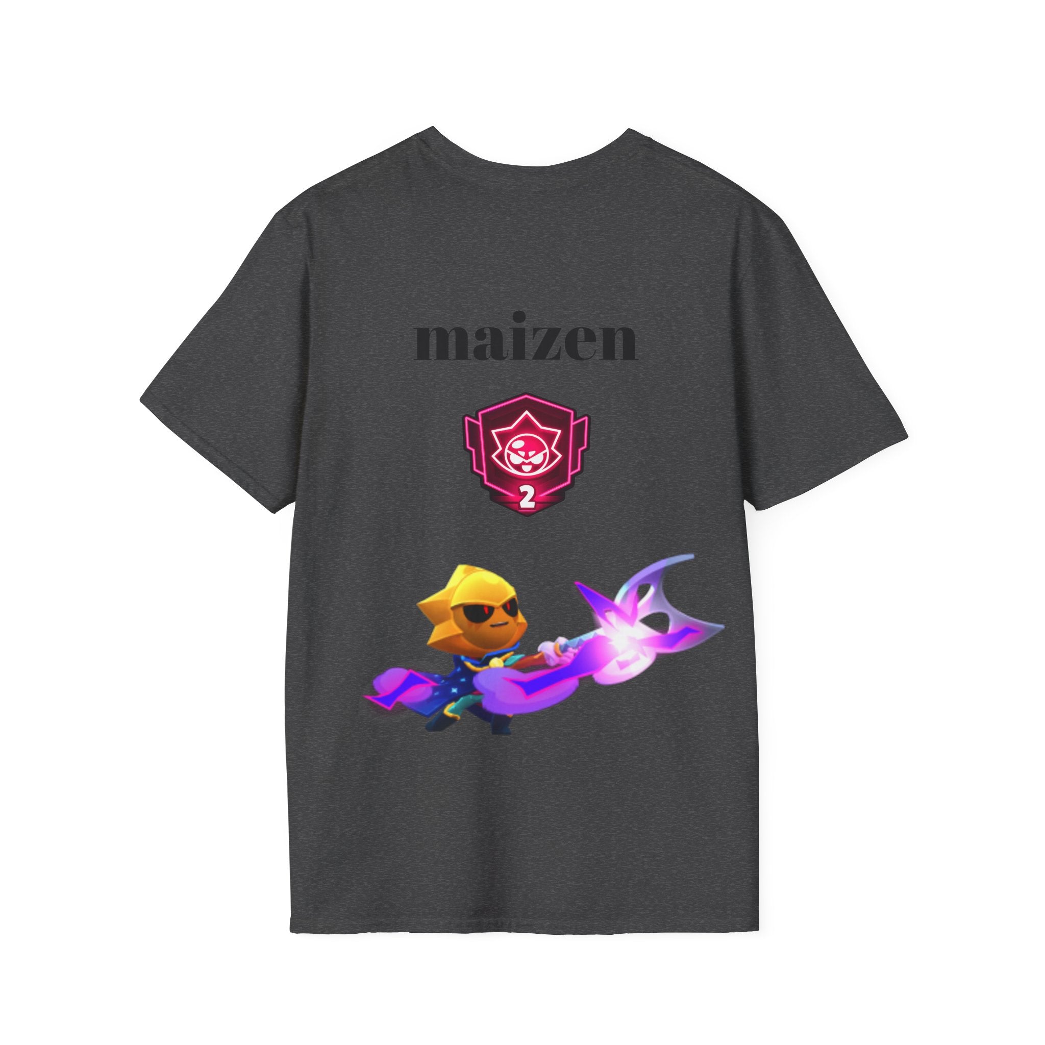 Brawler Badge Chest T-Shirt — Cute Gaming Emblem Tee Printify