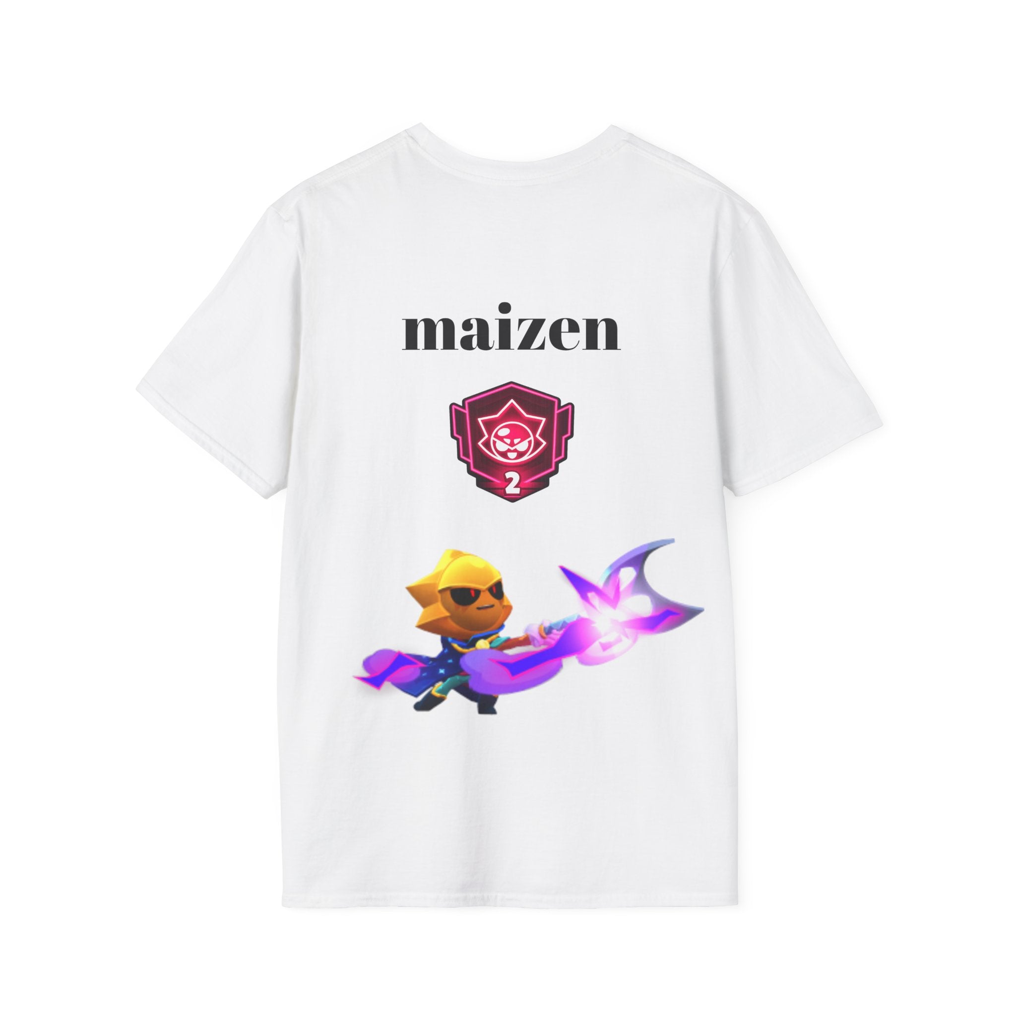 Brawler Badge Chest T-Shirt — Cute Gaming Emblem Tee Printify
