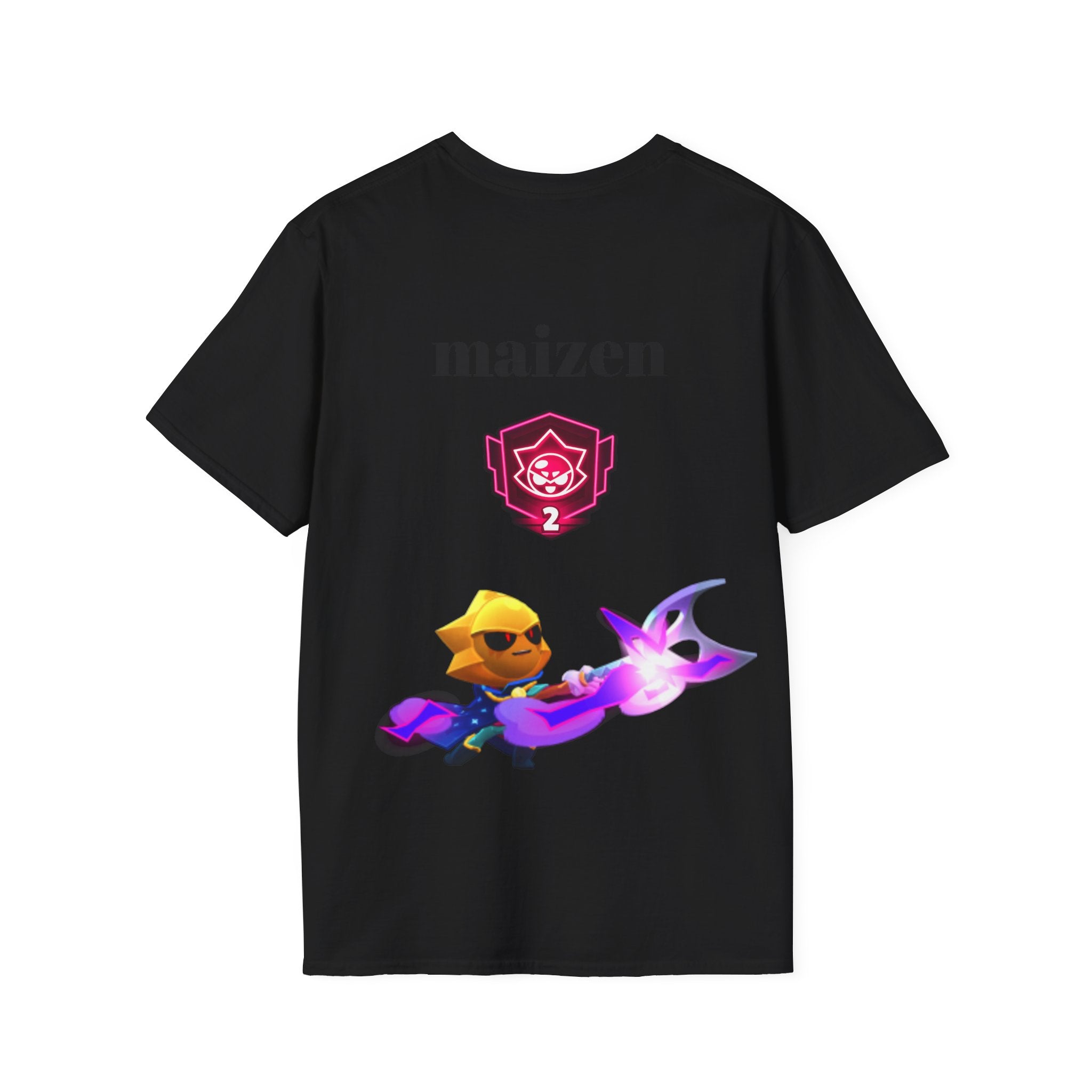 Brawler Badge Chest T-Shirt — Cute Gaming Emblem Tee Printify