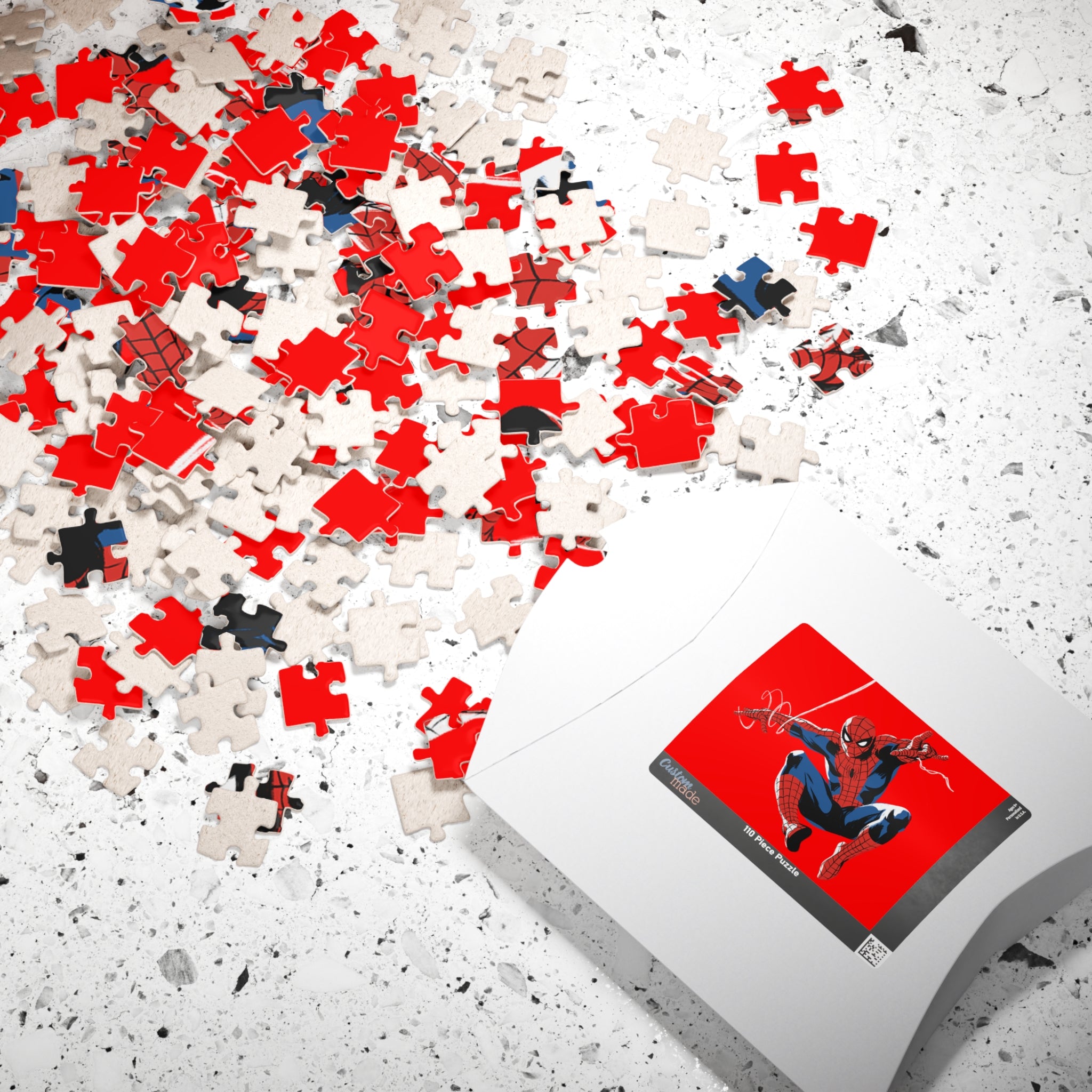 Spider-Man Action Pose Puzzle | 520 Piece Jigsaw Printify