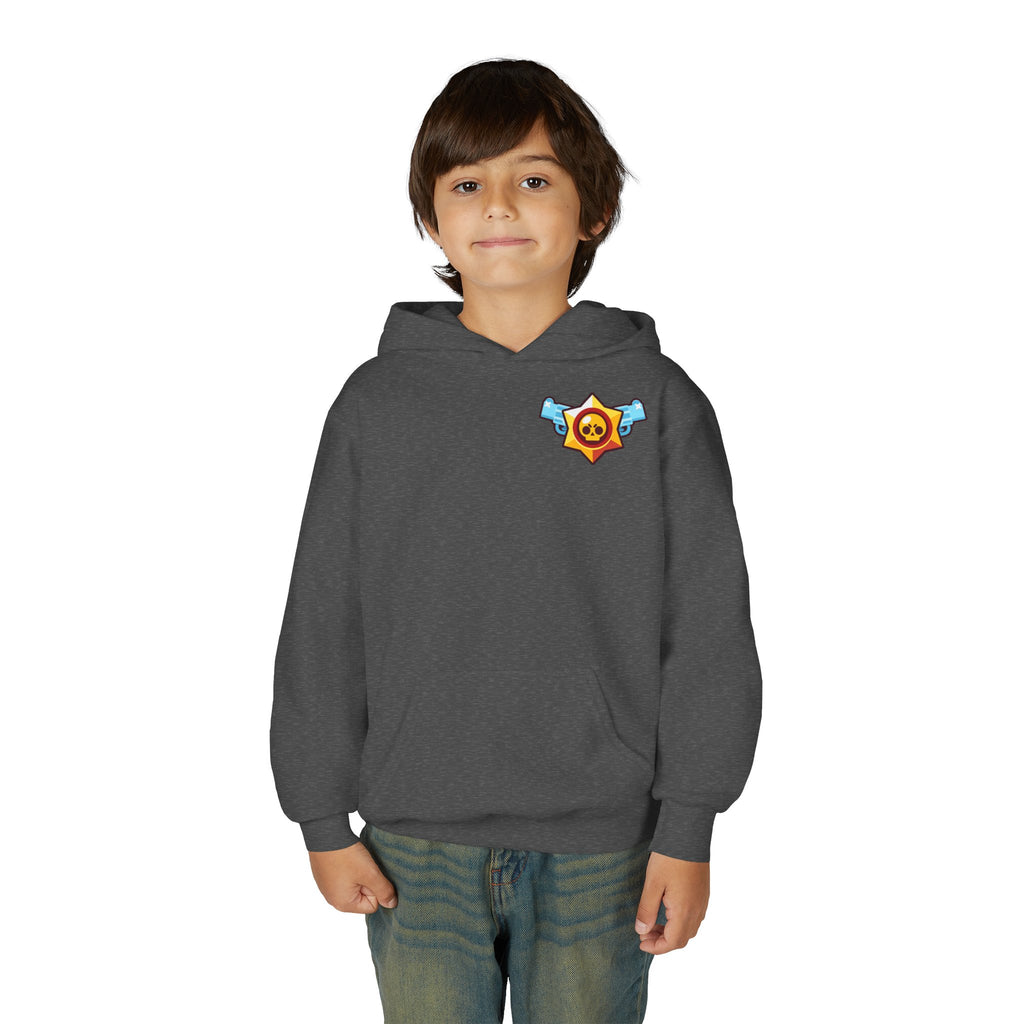 Spike Cactus Character Hoodie | Brawl Stars Chest Emblem Printify