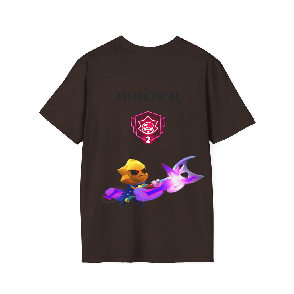 Brawler Badge Chest T-Shirt — Cute Gaming Emblem Tee Printify