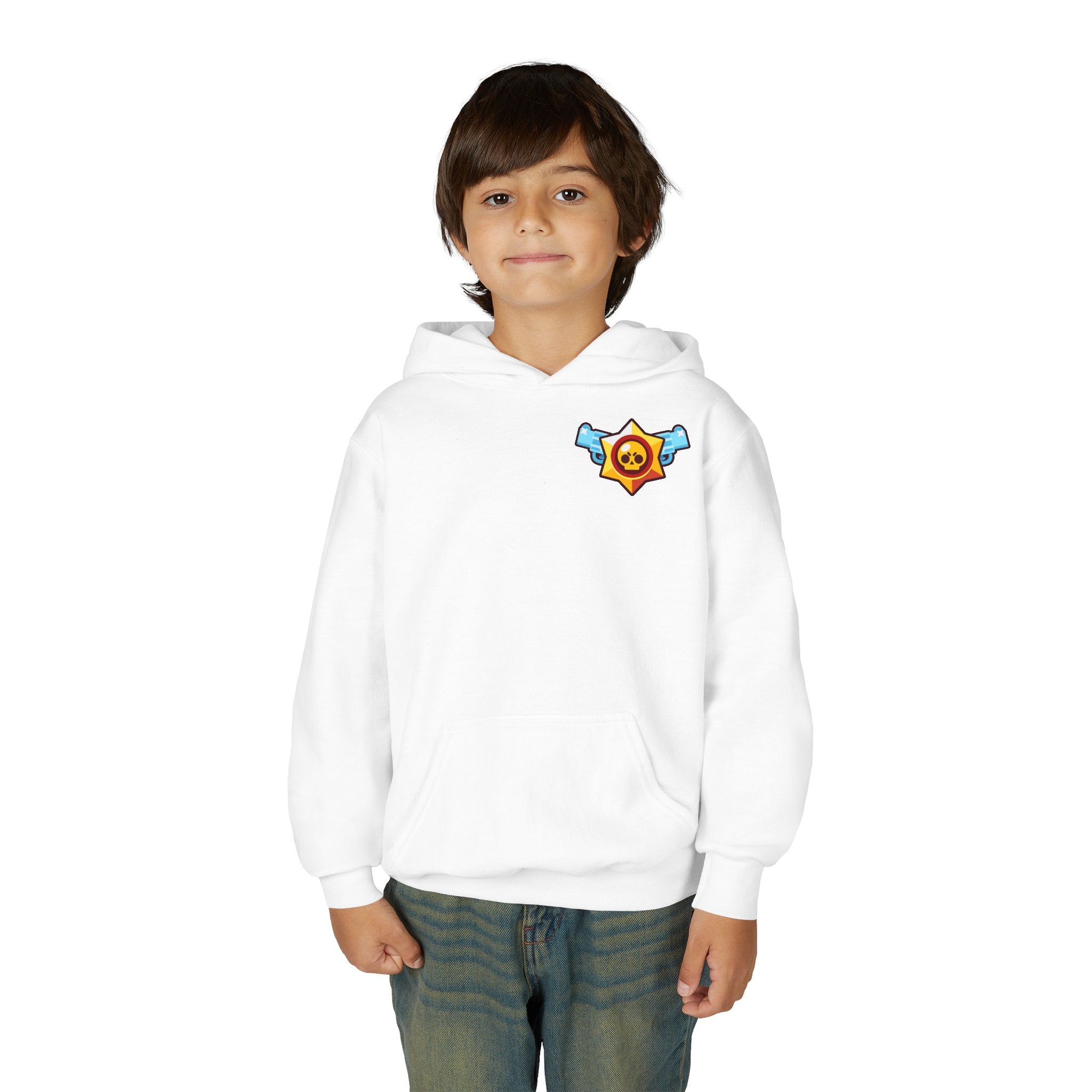 Spike Cactus Character Hoodie | Brawl Stars Chest Emblem Printify