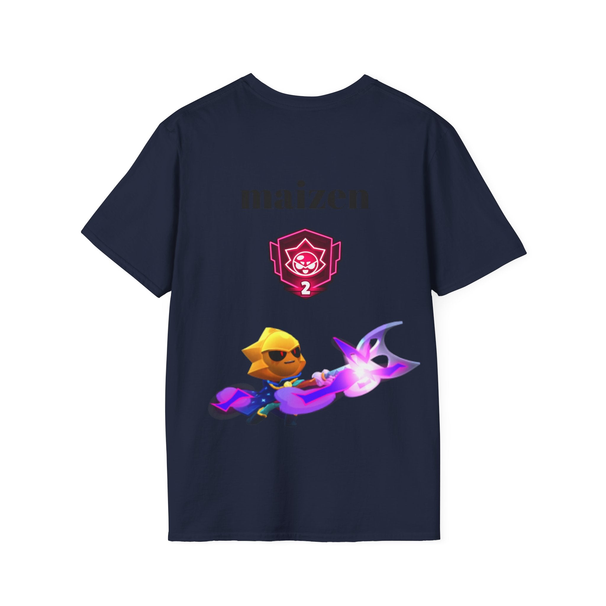 Brawler Badge Chest T-Shirt — Cute Gaming Emblem Tee Printify