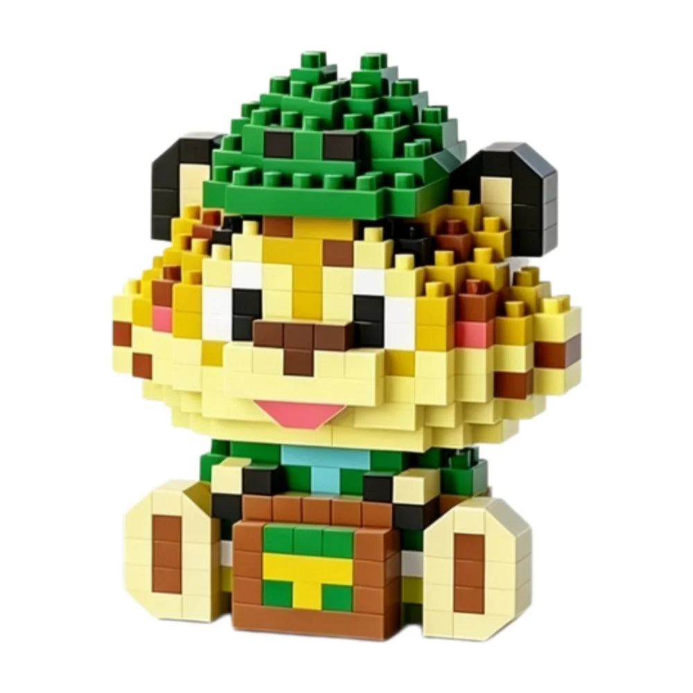 Disney Bausteinset – Lina Bell, Lotso & mehr – 108 Styles, Lego-kompatibel Spieldorf