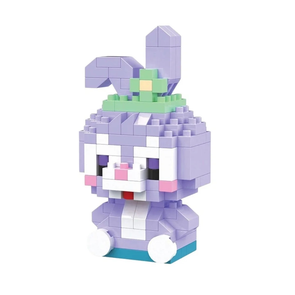 Disney Bausteinset – Lina Bell, Lotso & mehr – 108 Styles, Lego-kompatibel Spieldorf