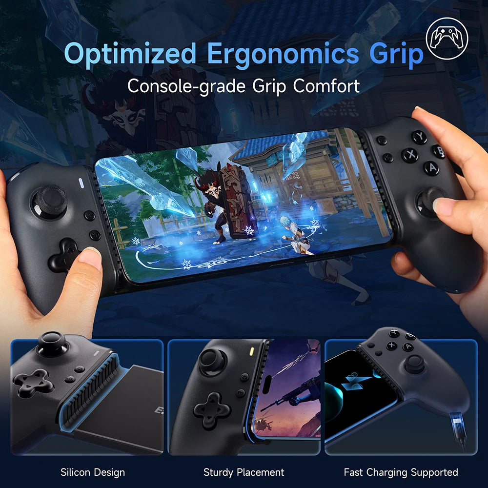 EasySMX M15 Bluetooth Gamepad – Clip-On Controller für Android & iOS, Xbox Game Pass & Cloud Gaming Shoppingdorf