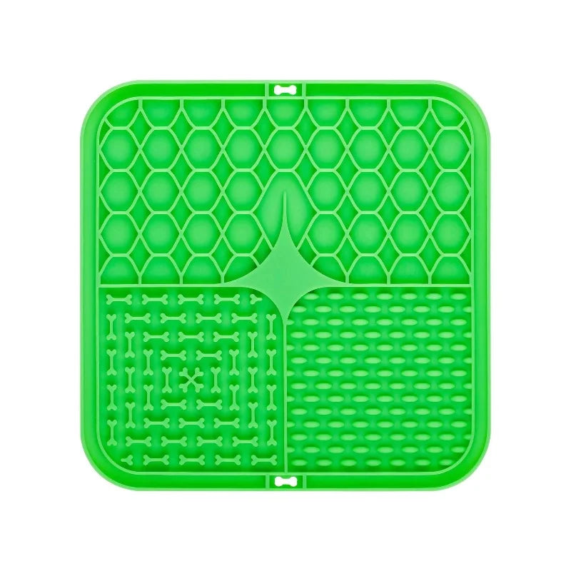 Silikon-Leckpad für Hunde – Slow Feeder & Bade-Ablenkung Spieldorf