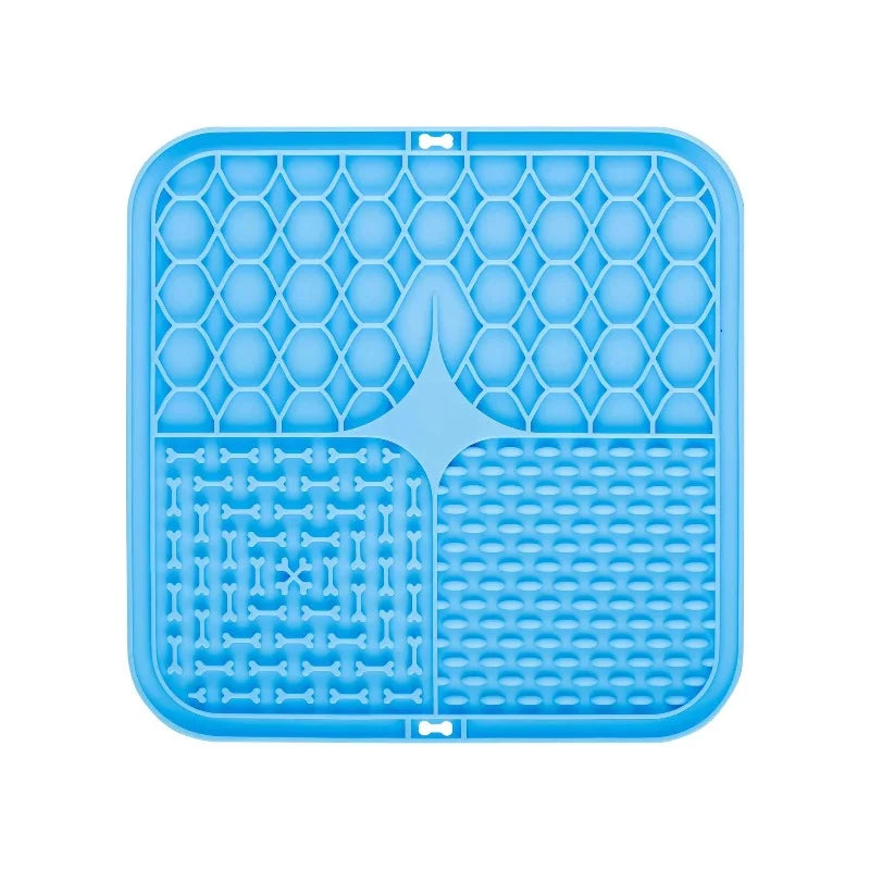 Silikon-Leckpad für Hunde – Slow Feeder & Bade-Ablenkung Spieldorf