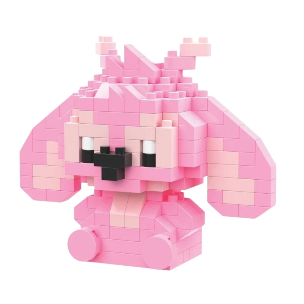 Disney Bausteinset – Lina Bell, Lotso & mehr – 108 Styles, Lego-kompatibel Spieldorf