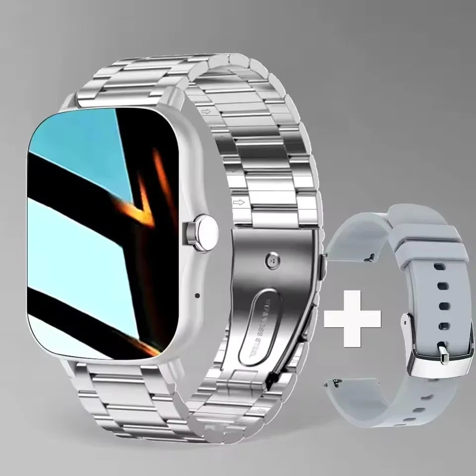 Smartwatch 2026 mit Bluetooth-Telefonie, Fitness-Tracker & Herzfrequenz – IP67 – Für Android & iOS Shoppingdorf