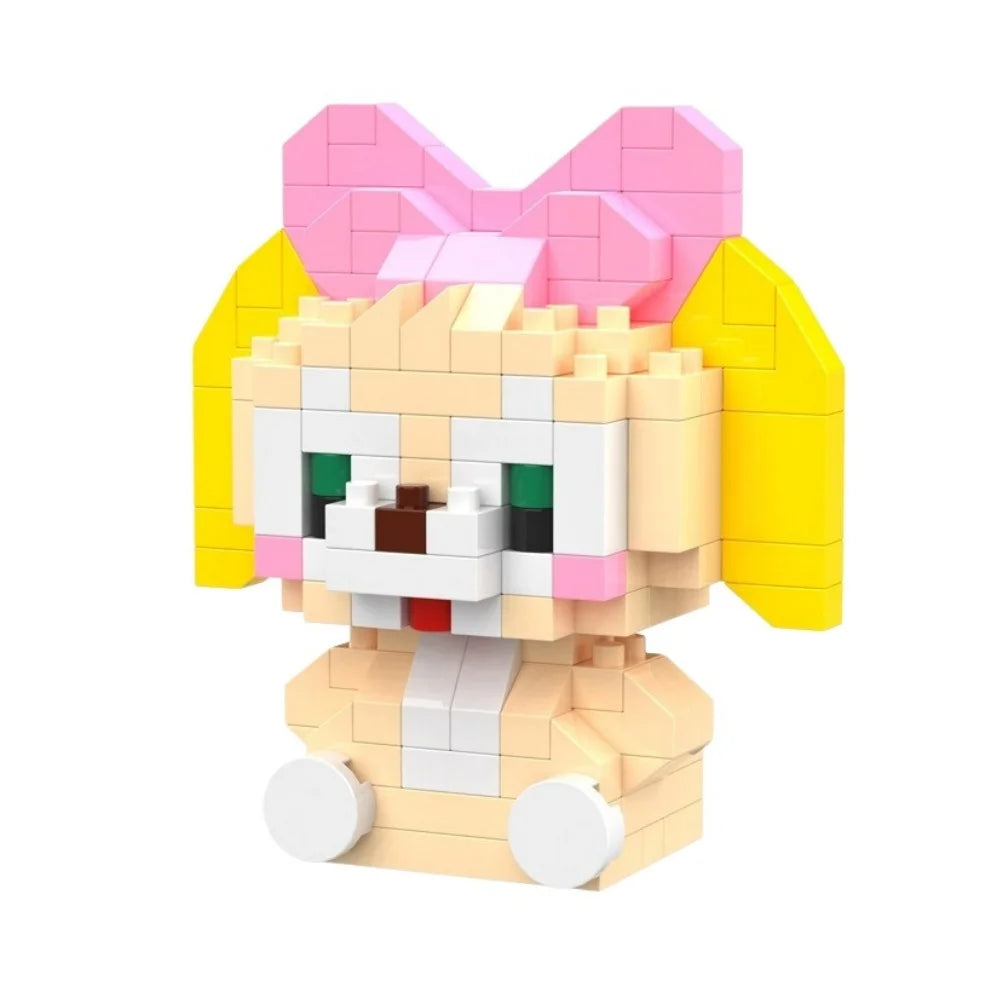 Disney Bausteinset – Lina Bell, Lotso & mehr – 108 Styles, Lego-kompatibel Spieldorf