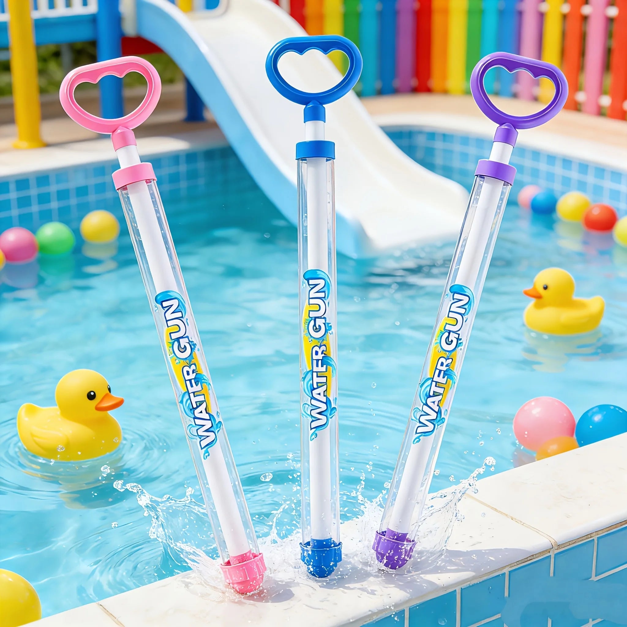 Wasserpistole mit Feuerwerk-Effekt – Outdoor-Spritzspielzeug für Kinder Spieldorf