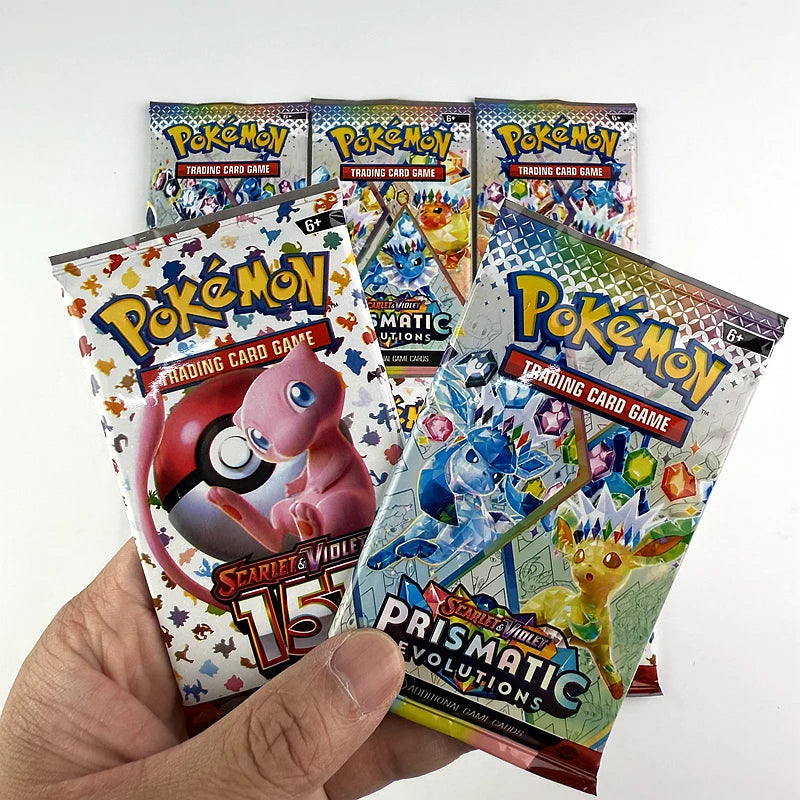 Pokémon Karten Prismatic 151 & Evolutions – 10/20 Karten Booster Pack (Englisch) Spieldorf