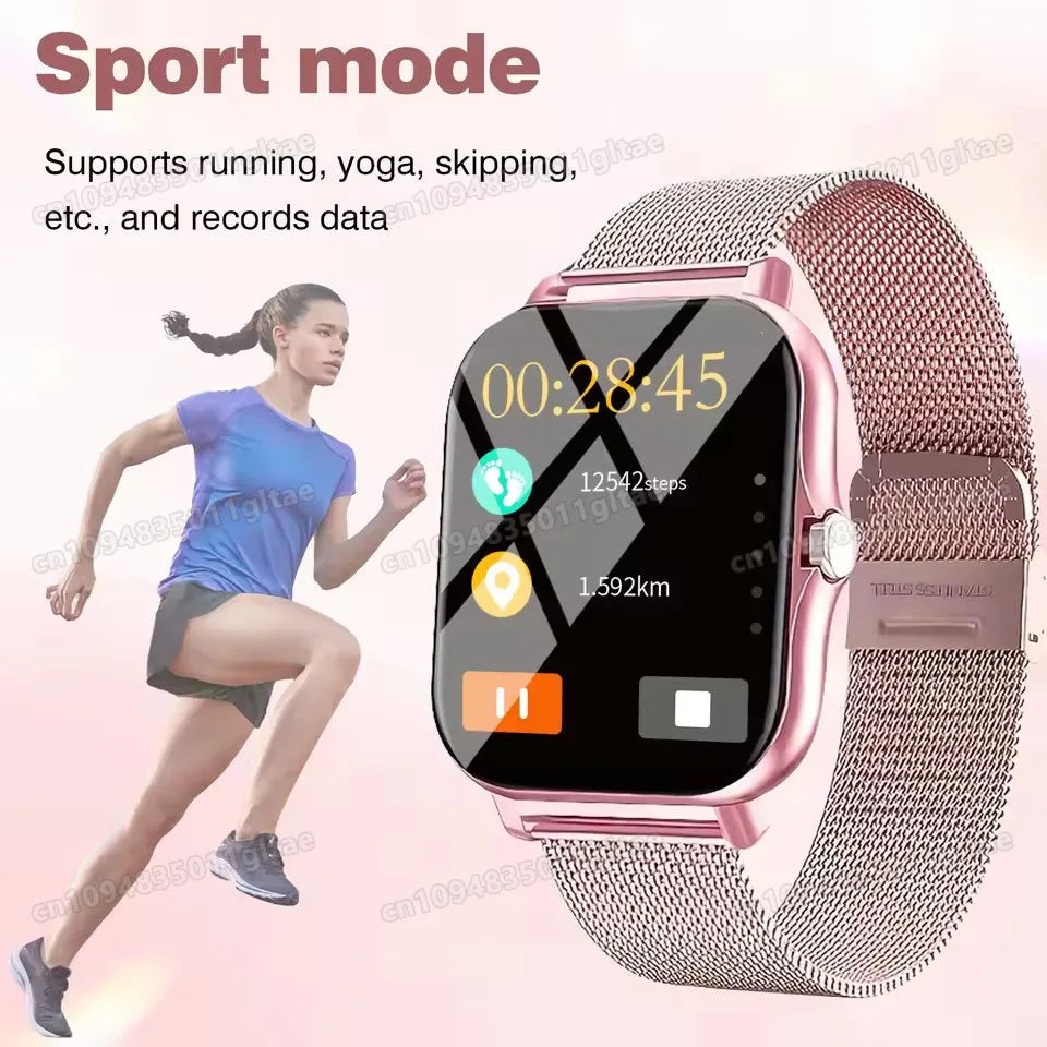 Smartwatch 2026 mit Bluetooth-Telefonie, Fitness-Tracker & Herzfrequenz – IP67 – Für Android & iOS Shoppingdorf