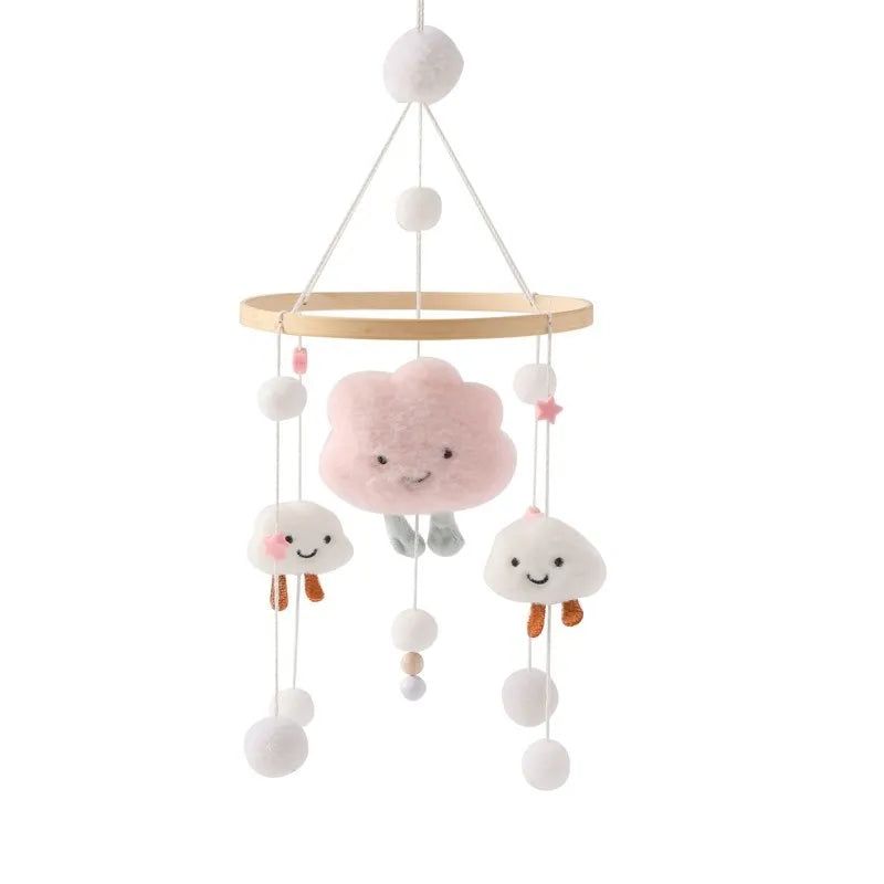 Baby Mobile aus Holz – Mit Musikbox & Glocken für Babybett Spieldorf