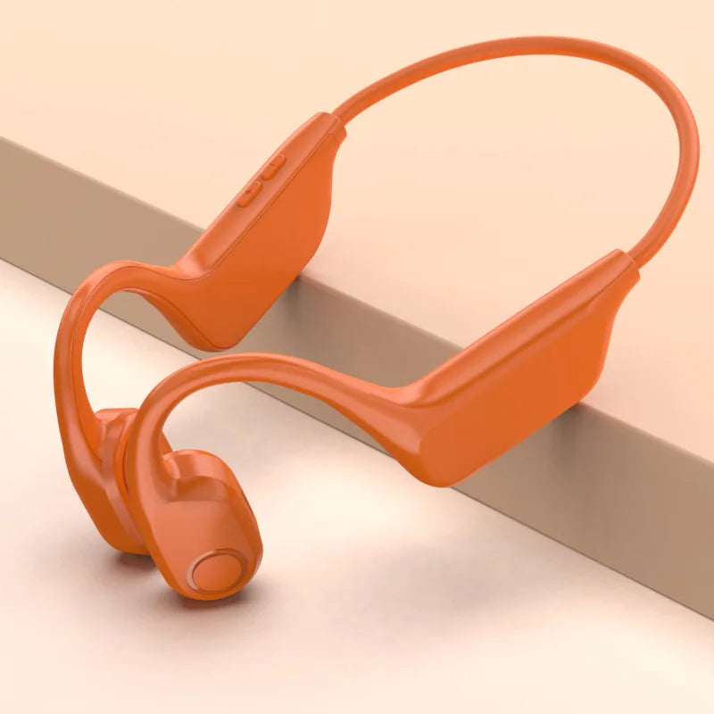 Open-Ear Bone Conduction Bluetooth Headphones with Extra-Long Battery Life Perfect for Running, Cycling Swimming  Sports Shoppingdorf
