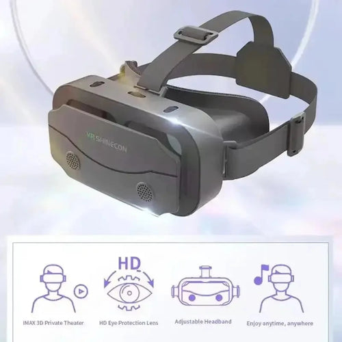 3D VR-Brille für Smartphones – Virtual-Reality-Headset mit optionalem Controller Shoppingdorf