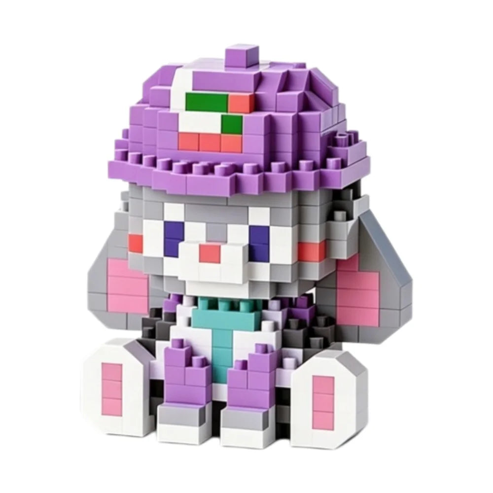 Disney Bausteinset – Lina Bell, Lotso & mehr – 108 Styles, Lego-kompatibel Spieldorf