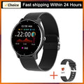 Smartwatch Damen mit Bluetooth-Telefonie, Herzfrequenz & IP67 – 1,28 Zoll HD – Android & iOS Shoppingdorf