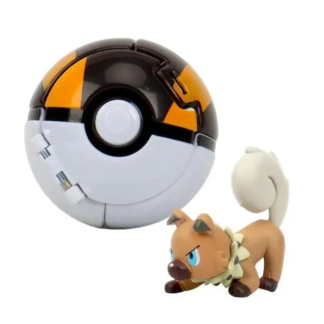 Pokéball mit Pokémon-Figur – Sammel-Set Pikachu, Gengar, Glumanda & mehr Spieldorf