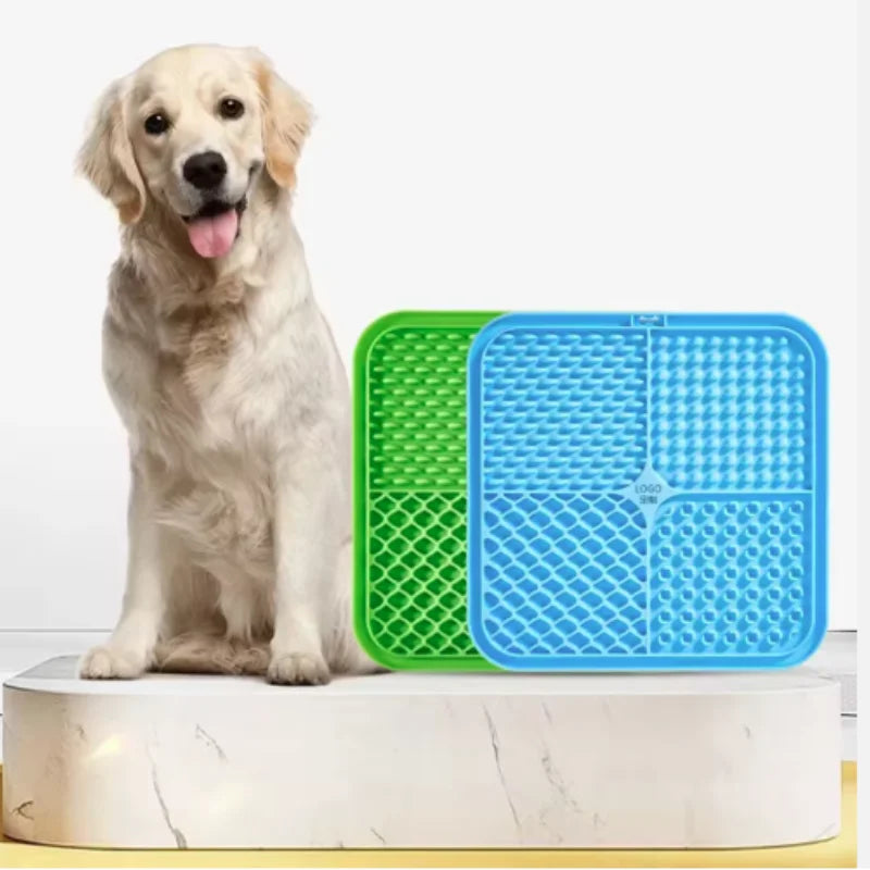 Silikon-Leckpad für Hunde – Slow Feeder & Bade-Ablenkung Spieldorf