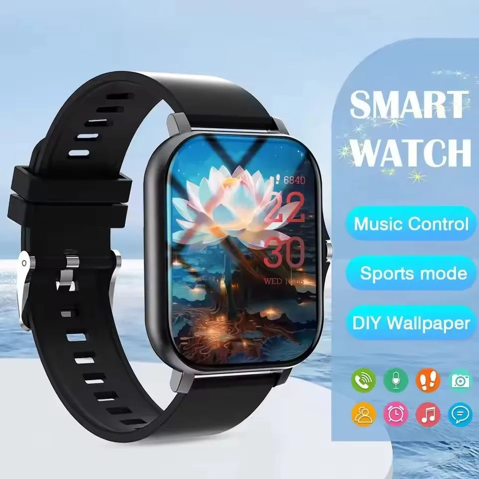 Smartwatch 2026 mit Bluetooth-Telefonie, Fitness-Tracker & Herzfrequenz – IP67 – Für Android & iOS Shoppingdorf