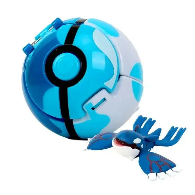 Pokéball mit Pokémon-Figur – Sammel-Set Pikachu, Gengar, Glumanda & mehr Spieldorf