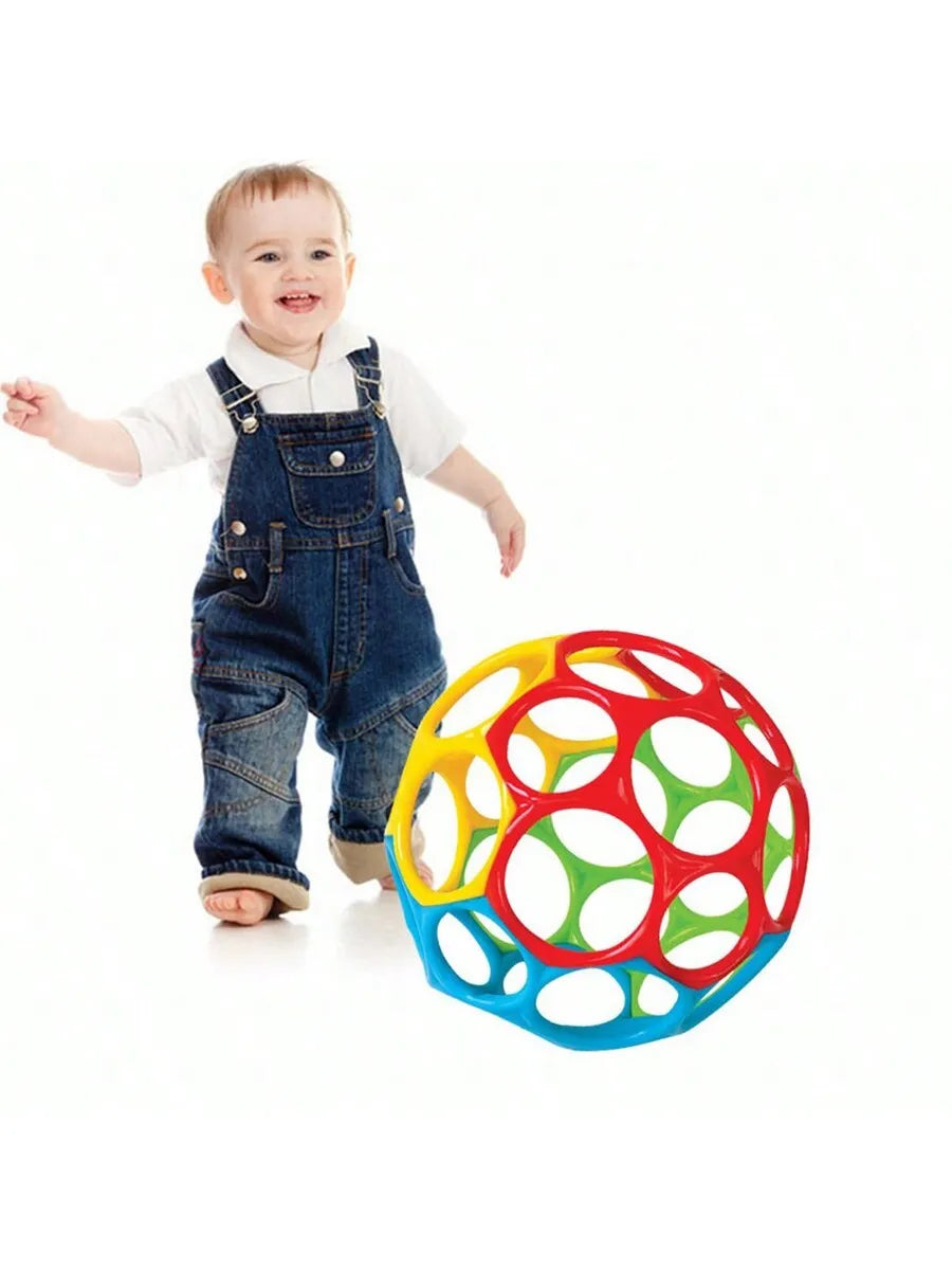 6-in-1 Baby Sensorikball aus Silikon – BPA-frei, weich & lehrreich Spieldorf