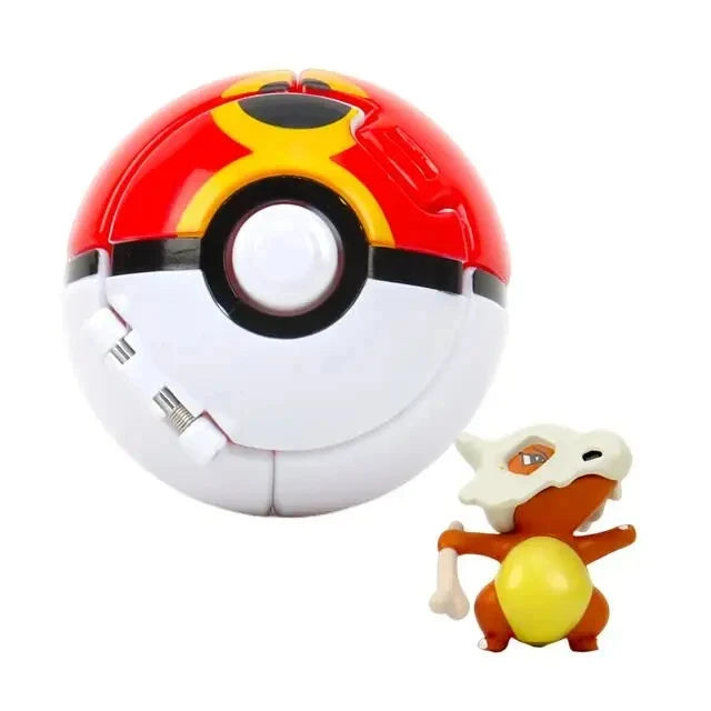 Pokéball mit Pokémon-Figur – Sammel-Set Pikachu, Gengar, Glumanda & mehr Spieldorf