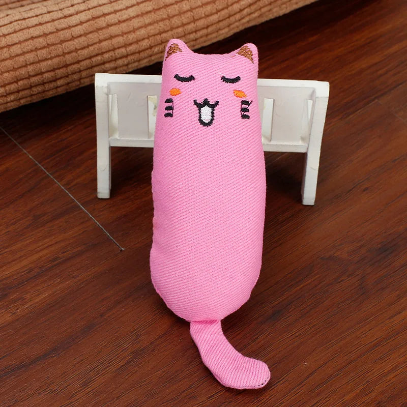 Katzenspielzeug mit Raschel & Catnip – Plüsch-Jagdspielzeug für Katzen Spieldorf
