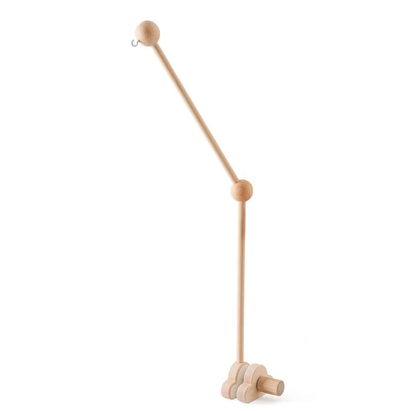 Baby Mobile aus Holz – Mit Musikbox & Glocken für Babybett Spieldorf
