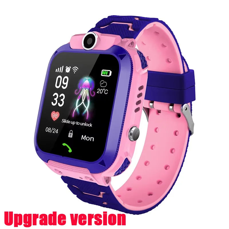 Kinder 4G Smartwatch mit SOS & GPS – Kamera, Wasserdicht – Geschenk für Jungen & Mädchen Shoppingdorf