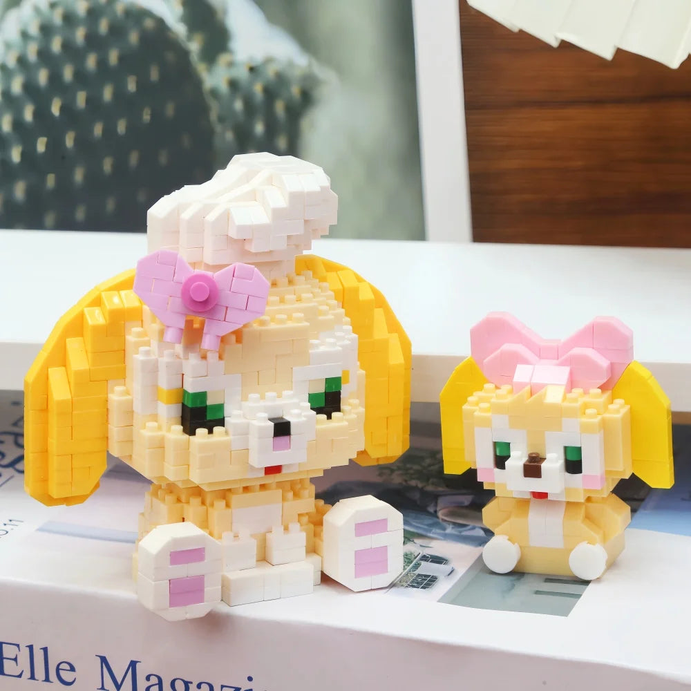 Disney Bausteinset – Lina Bell, Lotso & mehr – 108 Styles, Lego-kompatibel Spieldorf