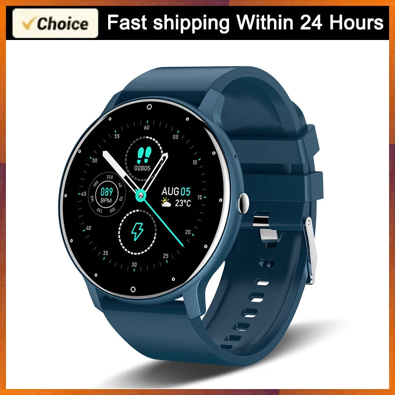 Smartwatch Damen mit Bluetooth-Telefonie, Herzfrequenz & IP67 – 1,28 Zoll HD – Android & iOS Shoppingdorf