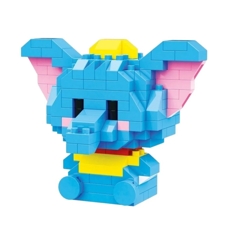Disney Bausteinset – Lina Bell, Lotso & mehr – 108 Styles, Lego-kompatibel Spieldorf