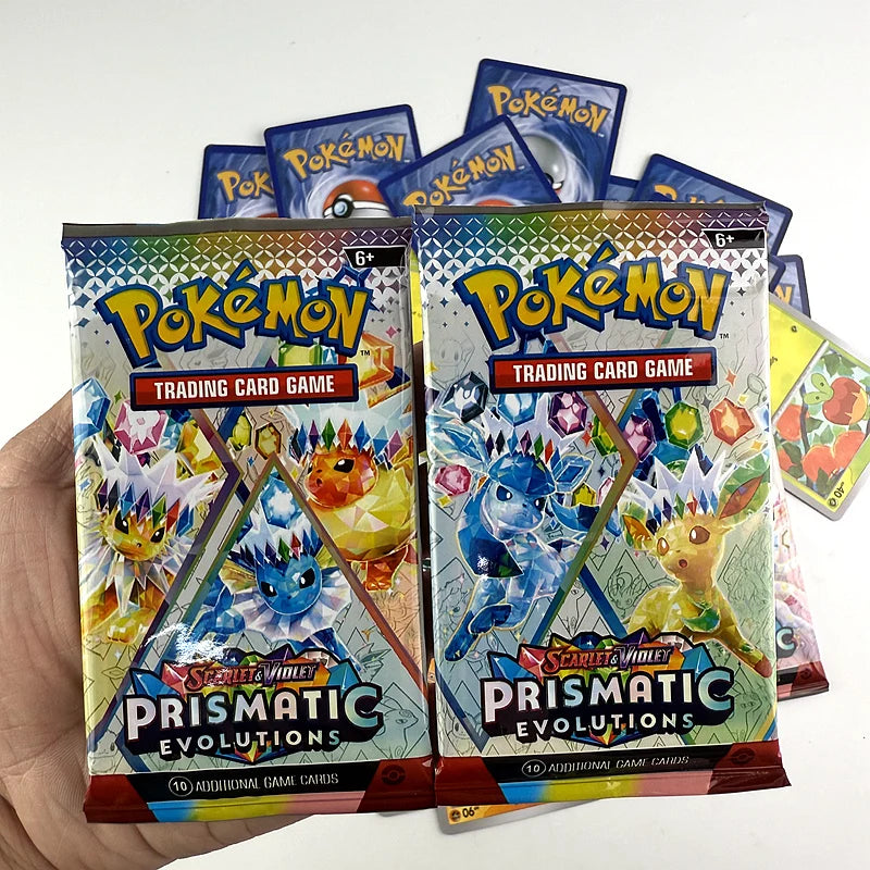 Pokémon Karten Prismatic 151 & Evolutions – 10/20 Karten Booster Pack (Englisch) Spieldorf
