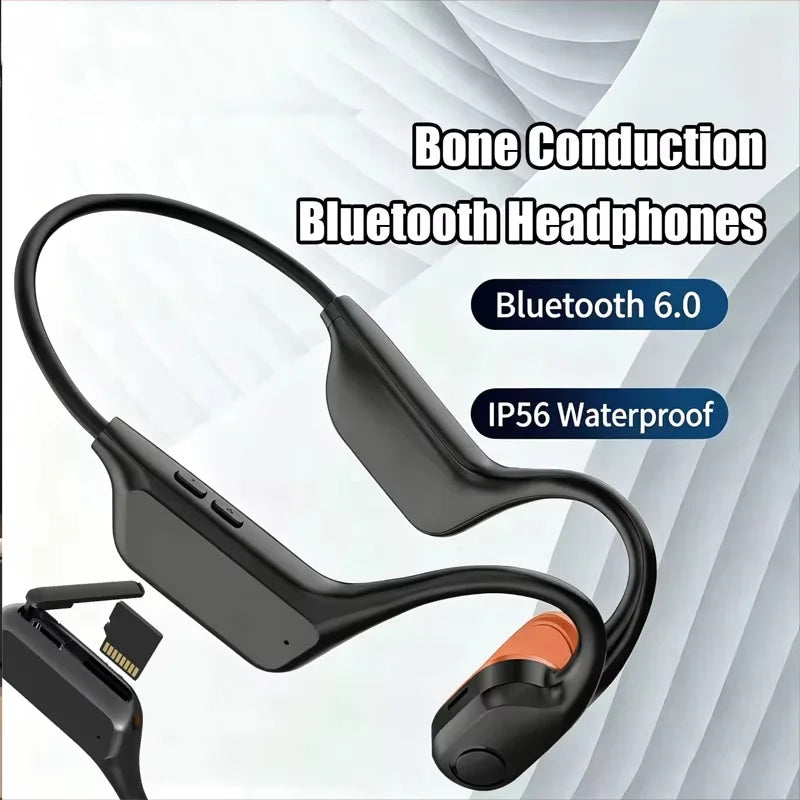 Open-Ear Bone Conduction Bluetooth Headphones with Extra-Long Battery Life Perfect for Running, Cycling Swimming  Sports Shoppingdorf