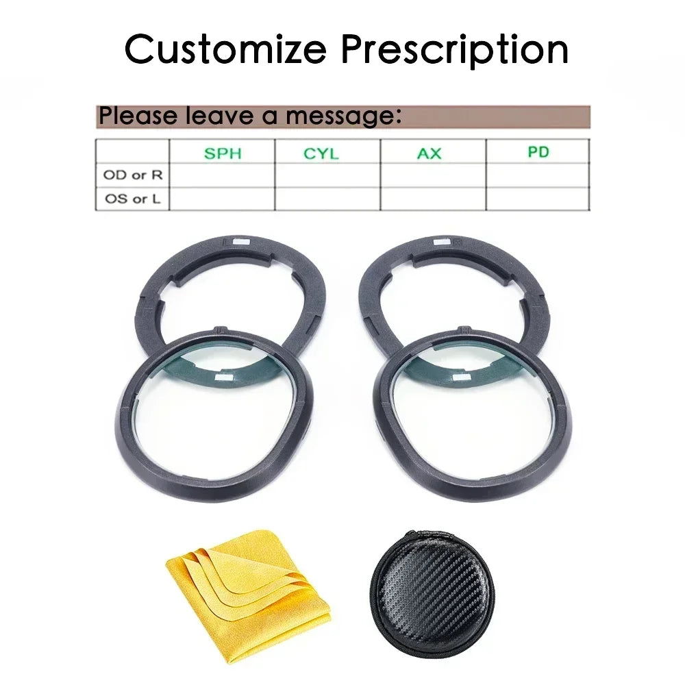 Magnetische Kurzsichtigkeits-Linsen für Meta Quest 3 – Blaulichtfilter & Anti-Reflex, auf Rezept Shoppingdorf