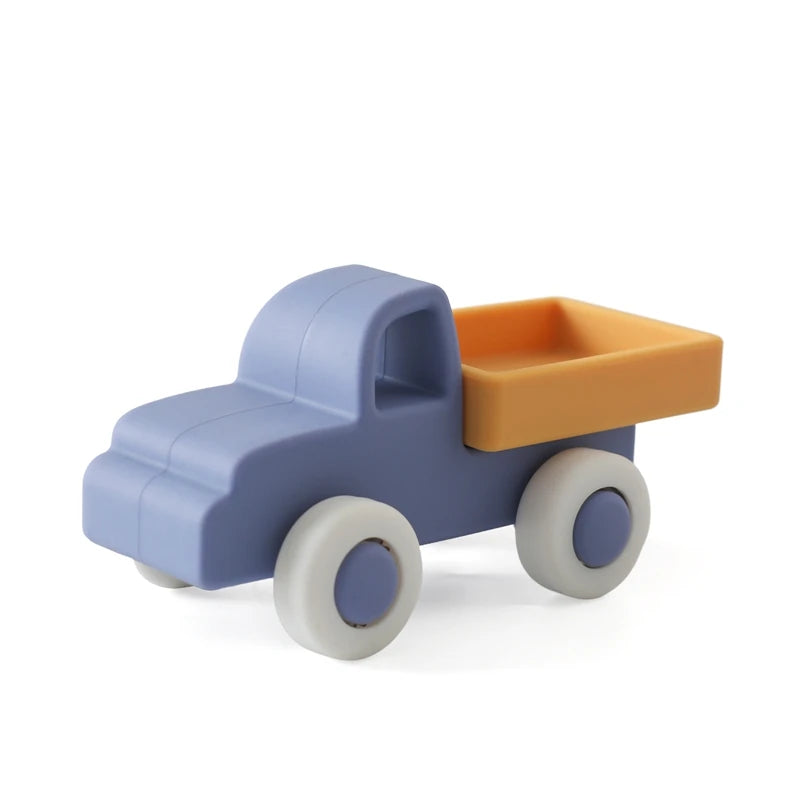 Montessori Silikon-Auto Beißring – Lernspielzeug für Babys 0–12 Monate Spieldorf