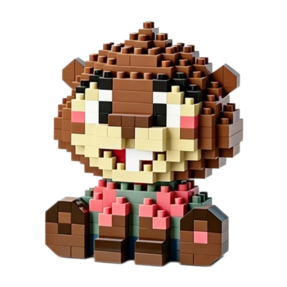 Disney Bausteinset – Lina Bell, Lotso & mehr – 108 Styles, Lego-kompatibel Spieldorf
