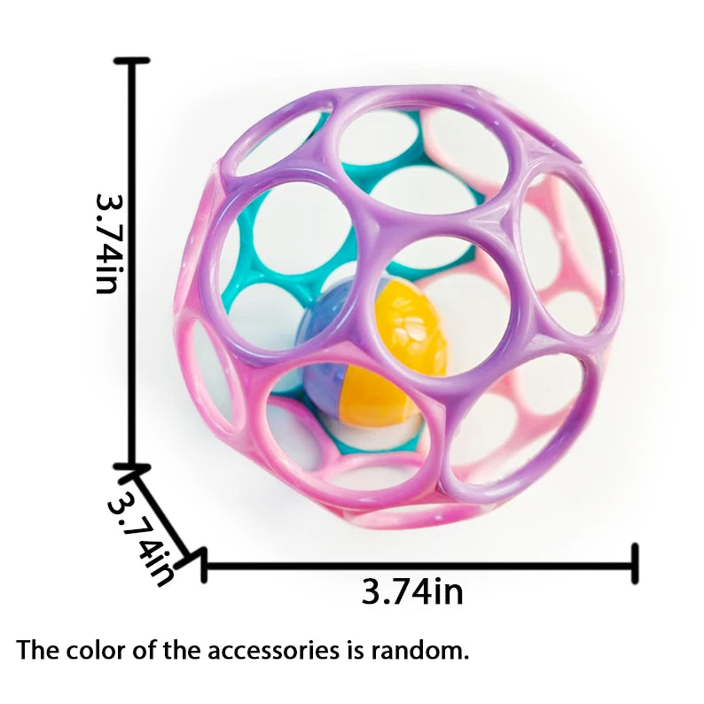 6-in-1 Baby Sensorikball aus Silikon – BPA-frei, weich & lehrreich Spieldorf