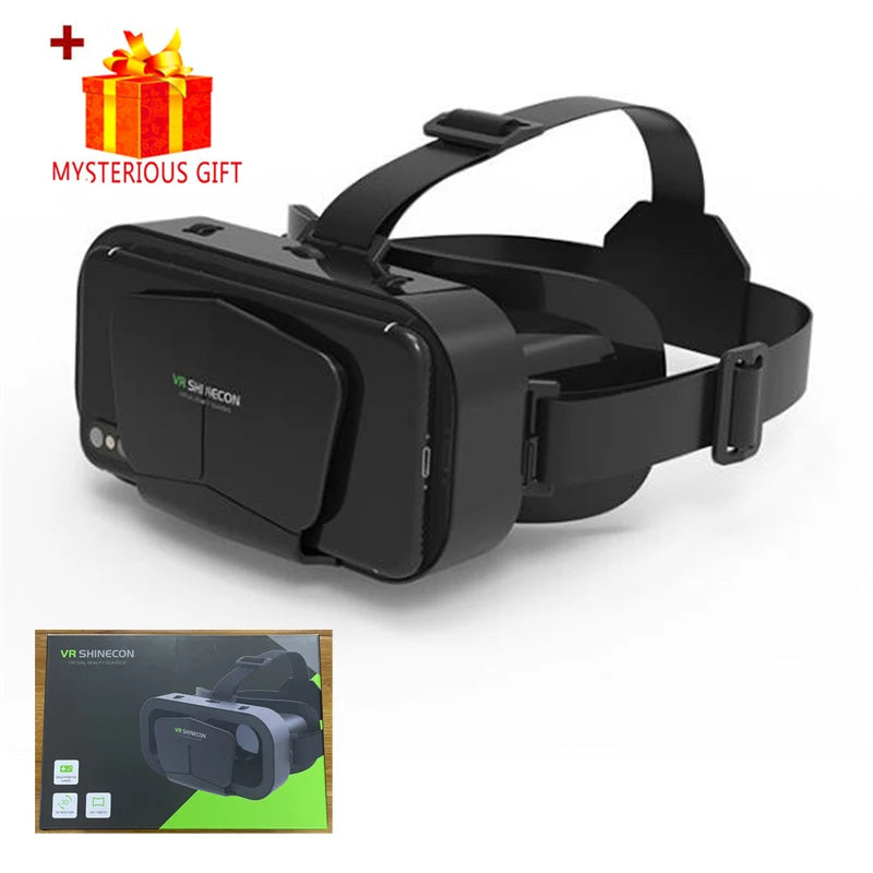 3D VR-Brille für Smartphones – Virtual-Reality-Headset mit optionalem Controller Shoppingdorf