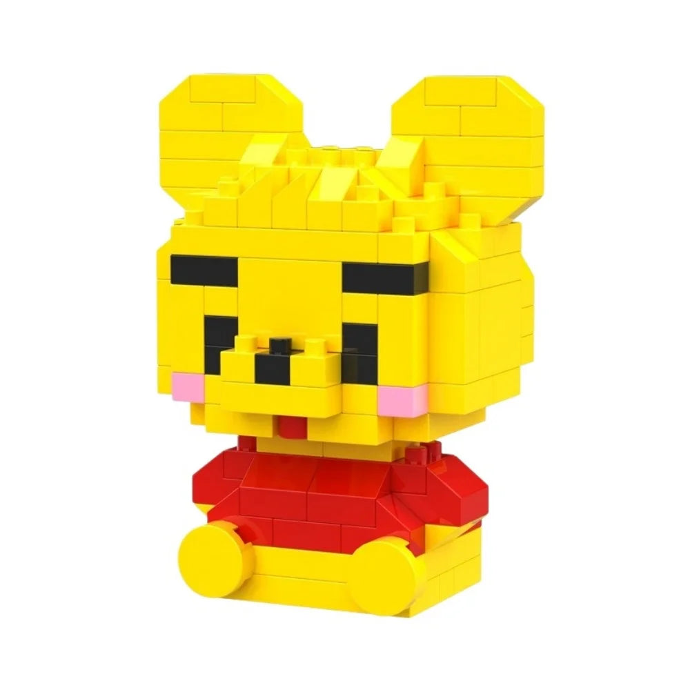 Disney Bausteinset – Lina Bell, Lotso & mehr – 108 Styles, Lego-kompatibel Spieldorf