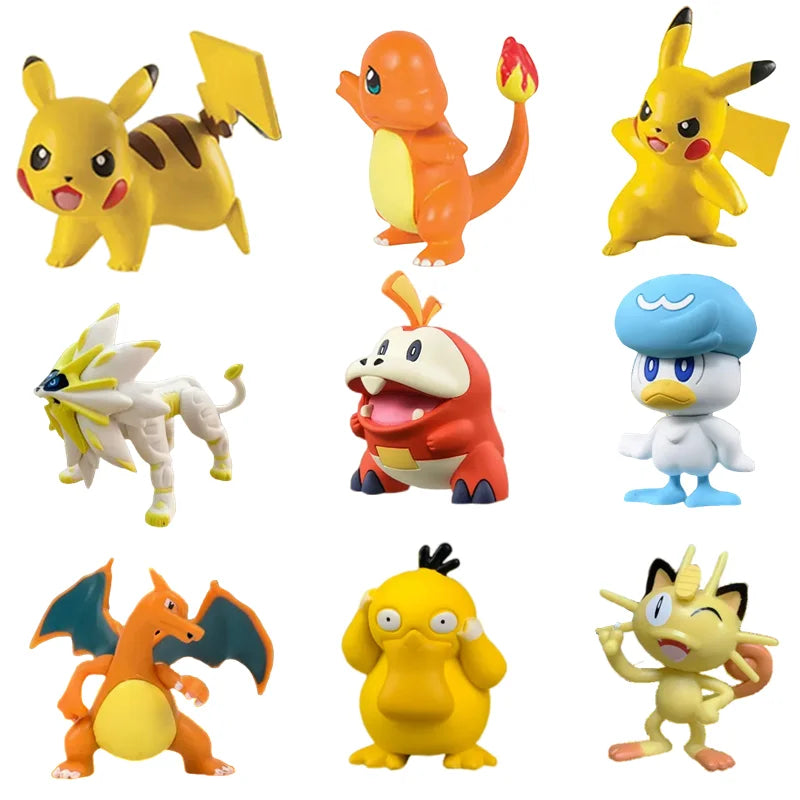 Pokéball mit Pokémon-Figur – Sammel-Set Pikachu, Gengar, Glumanda & mehr Spieldorf