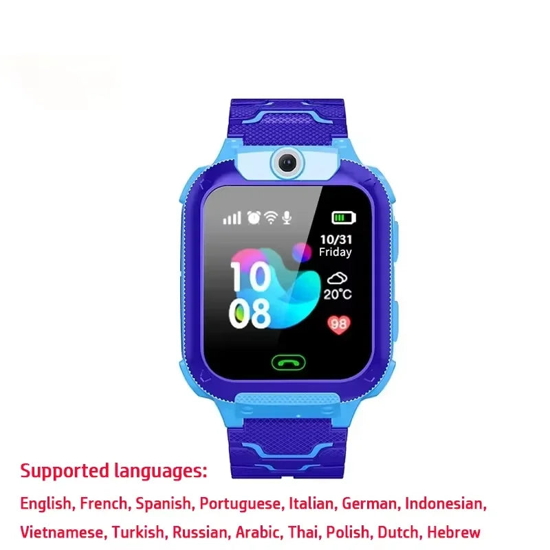 Kinder 4G Smartwatch mit SOS & GPS – Kamera, Wasserdicht – Geschenk für Jungen & Mädchen Shoppingdorf