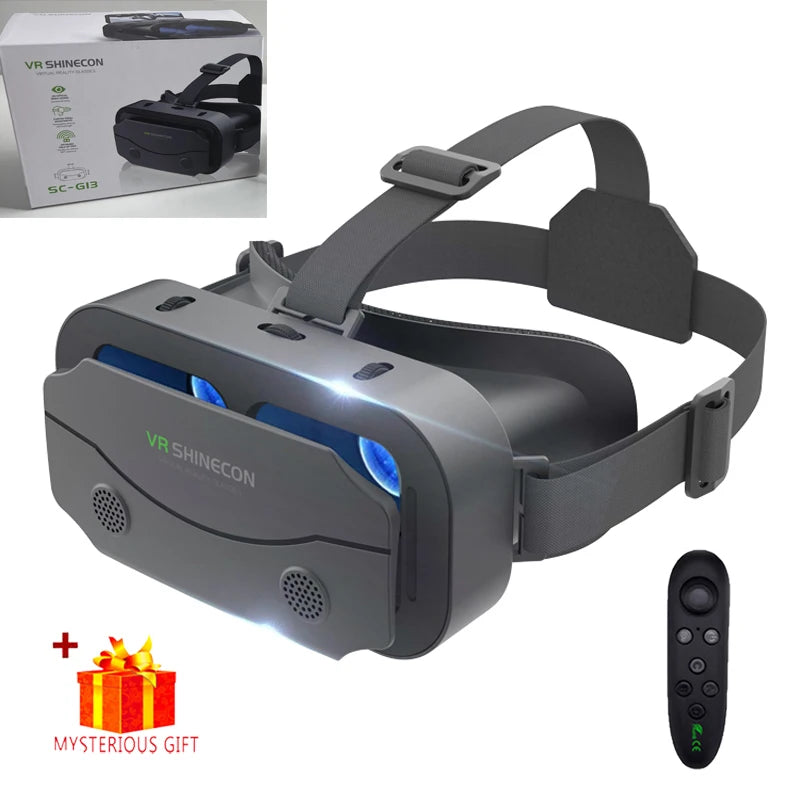 3D VR-Brille für Smartphones – Virtual-Reality-Headset mit optionalem Controller Shoppingdorf