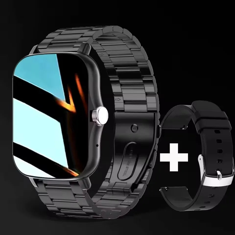 Smartwatch 2026 mit Bluetooth-Telefonie, Fitness-Tracker & Herzfrequenz – IP67 – Für Android & iOS Shoppingdorf